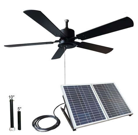 solar powered outdoor ceiling fan|solar ceiling fan with light.